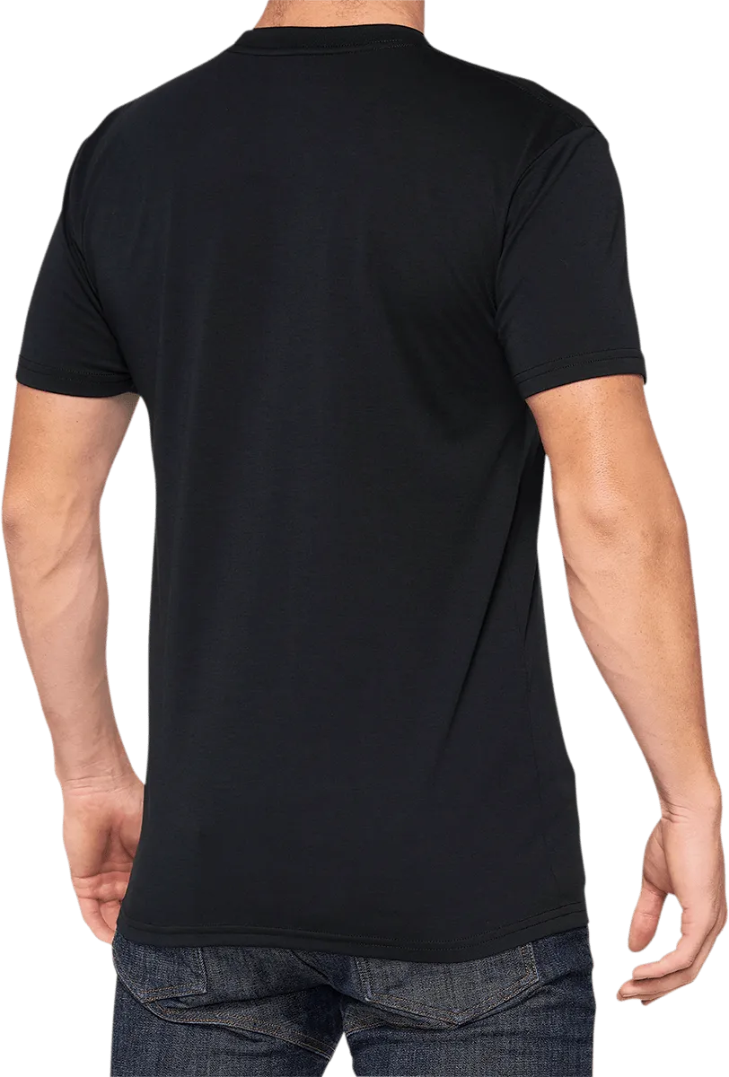 100% Athol Tech T-Shirt - Black - Small 35025-001-10