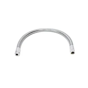 18" Heavy-Duty Flexible Gooseneck Tube Arm, Chrome