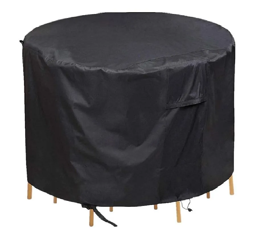 239*58cm Round furniture dustproof and waterproof cover, outdoor garden table furniture protective cover AZ22870