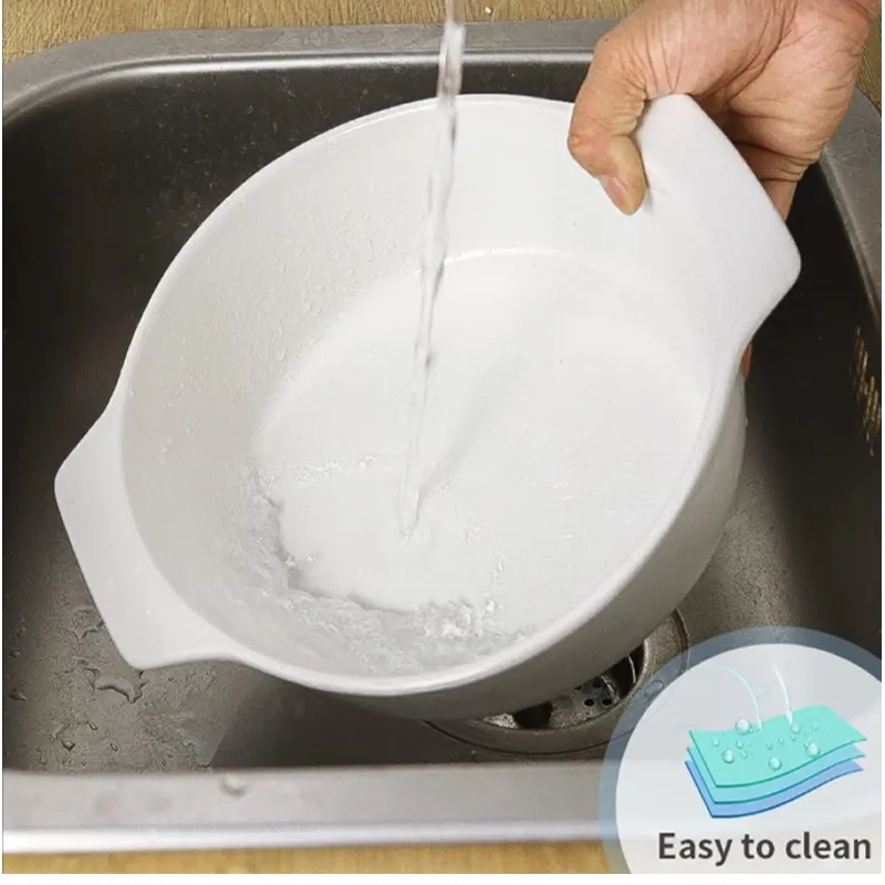 25Cm Ceramic Non-Stick Casserole Dish With Lid