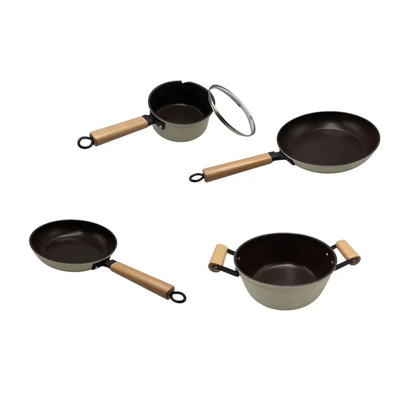 7-Piece Iron Non-Stick Cookware Set Ay129-014