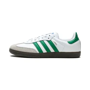 Adidas Samba "Footwear White Green"