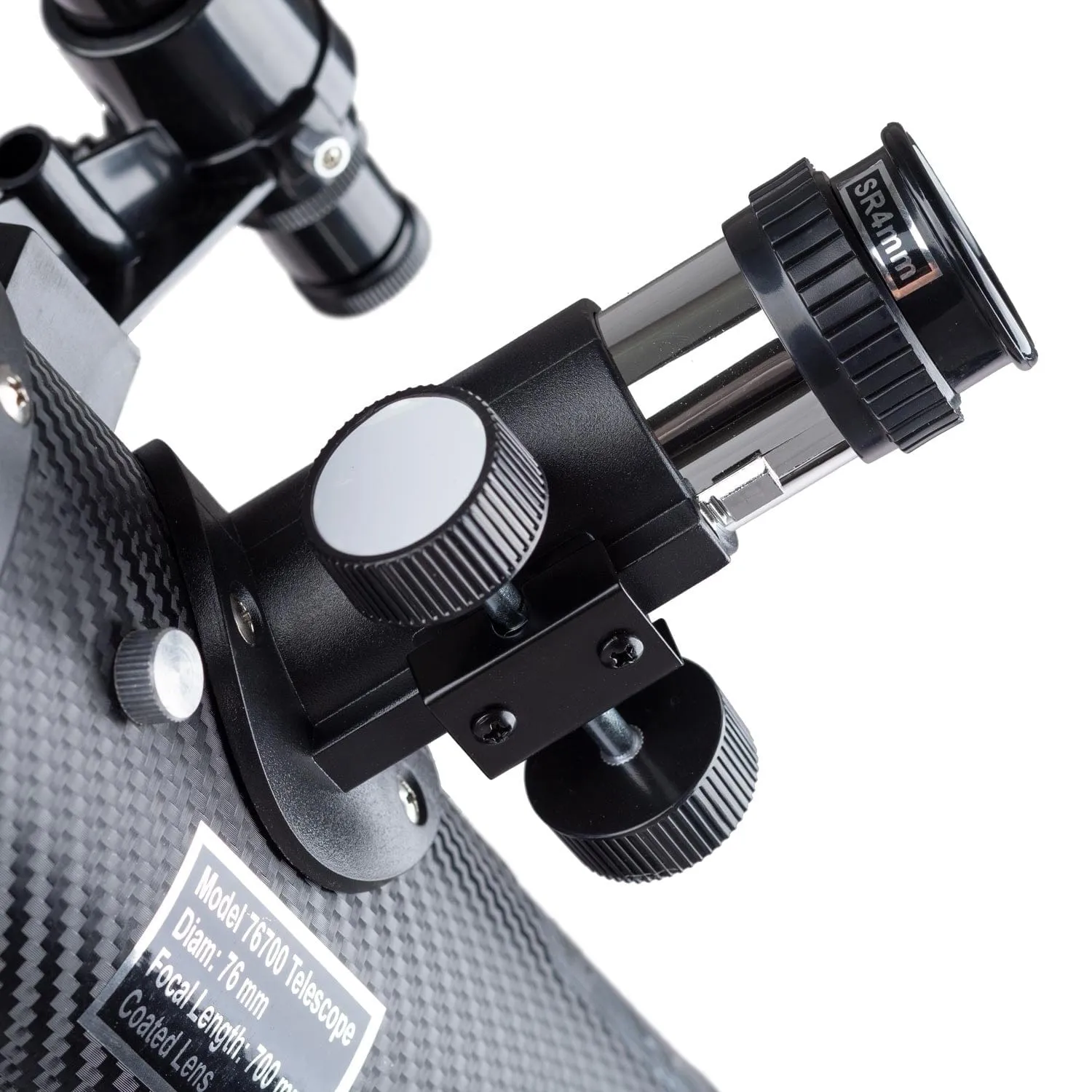 AmScope Kid's Telescope Beginner Astronomer Series featuring 35X-350X 76mm Reflector Telescope, Space-Themed Activity Kit, and more