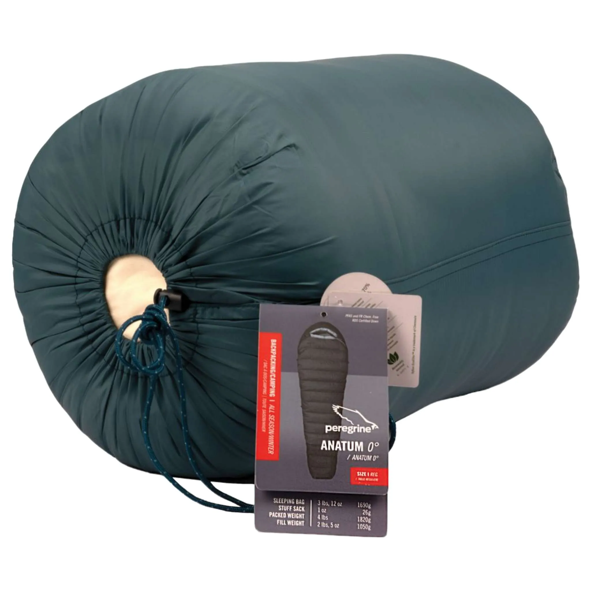 Anatum 0°F Ultralight Down Sleeping Bag - Backcountry Essential