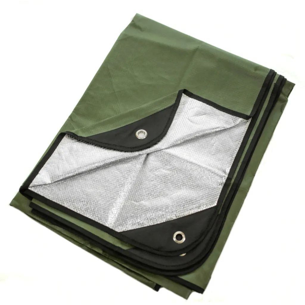 Arcturus Heavy Duty Survival Blanket 5ft x 7ft  - Olive Green