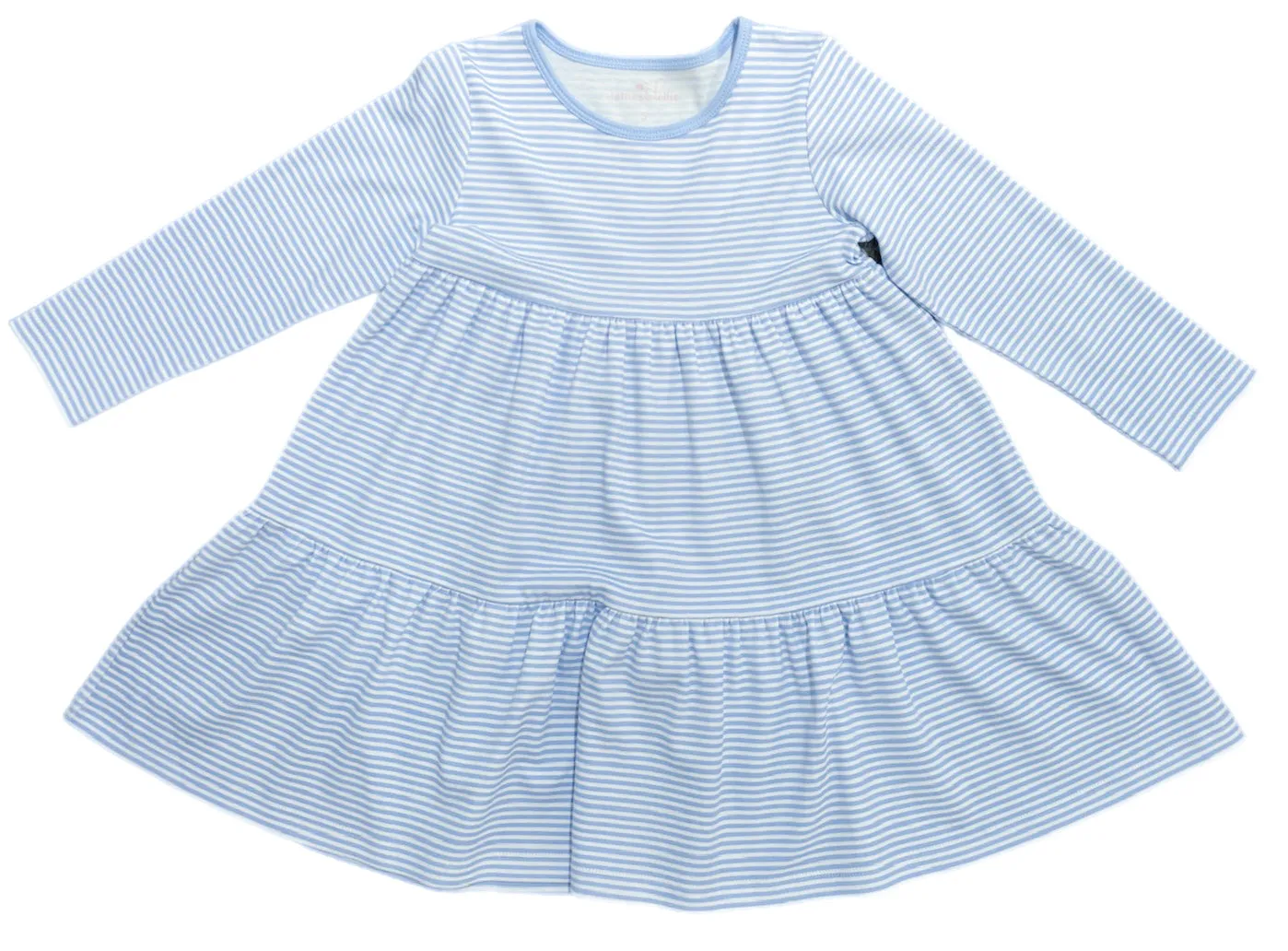 Basics Brynn Knit Dress, Light Blue Stripe