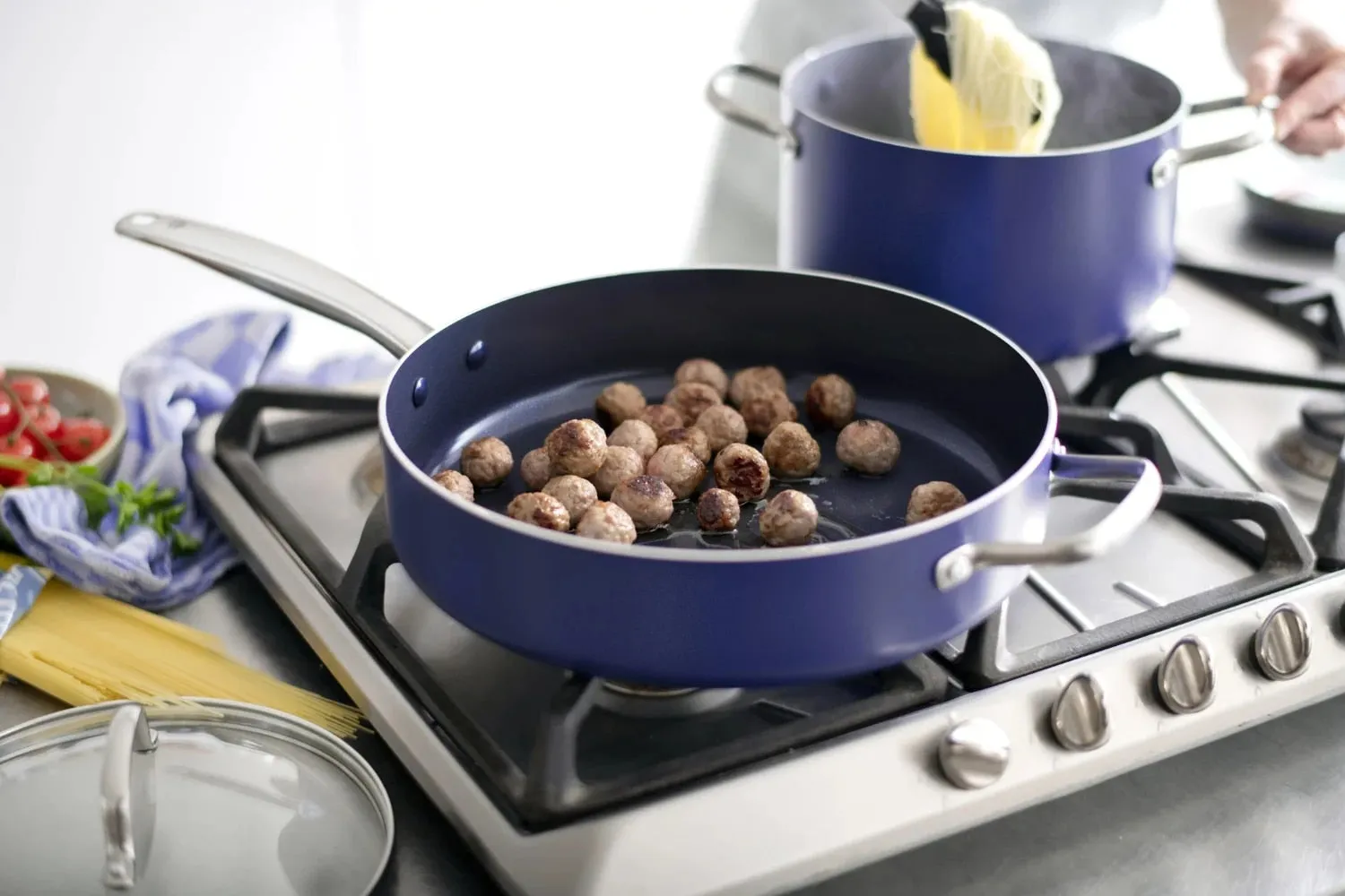 Blue Diamond 12-Piece Cookware Set