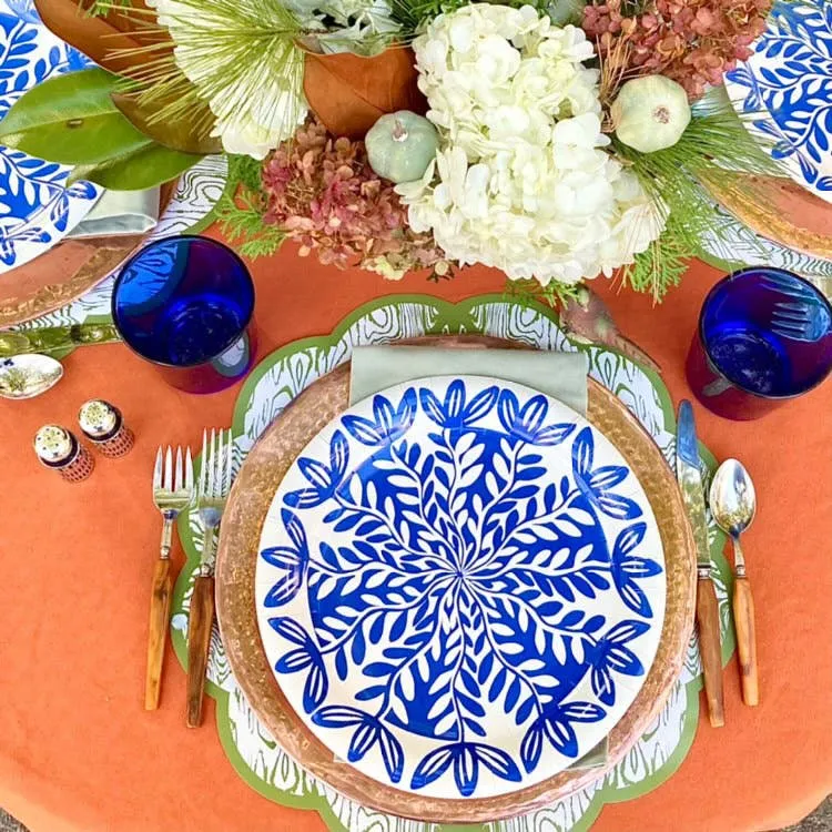 Blue Heavy Duty Paper Plates
