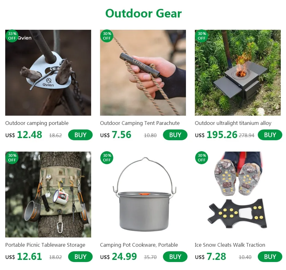 Camping Hanging Pot Kit