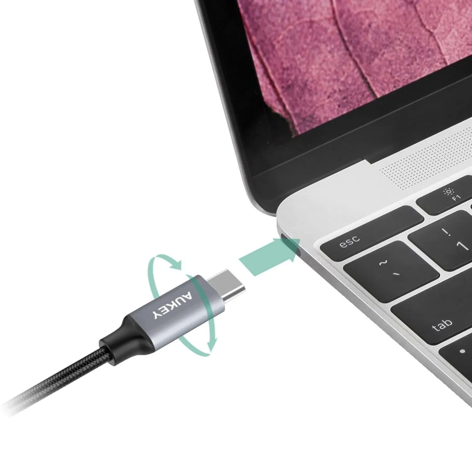 CB-CD3 2m USB-C to USB 3.0 Quick Charge 3.0 Performance Nylon Braided Cable