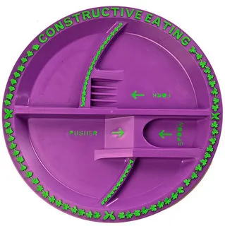 Constructive Eating Plate