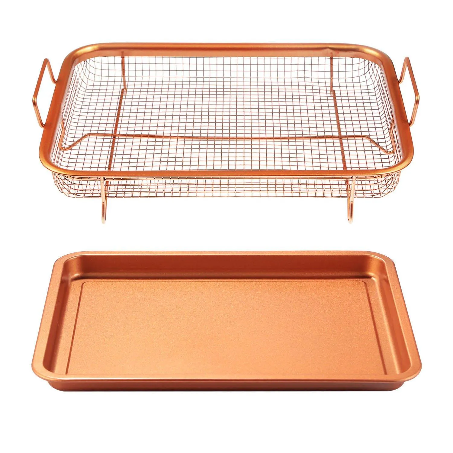 Crispy Tray Set Non Stick Grill Basket