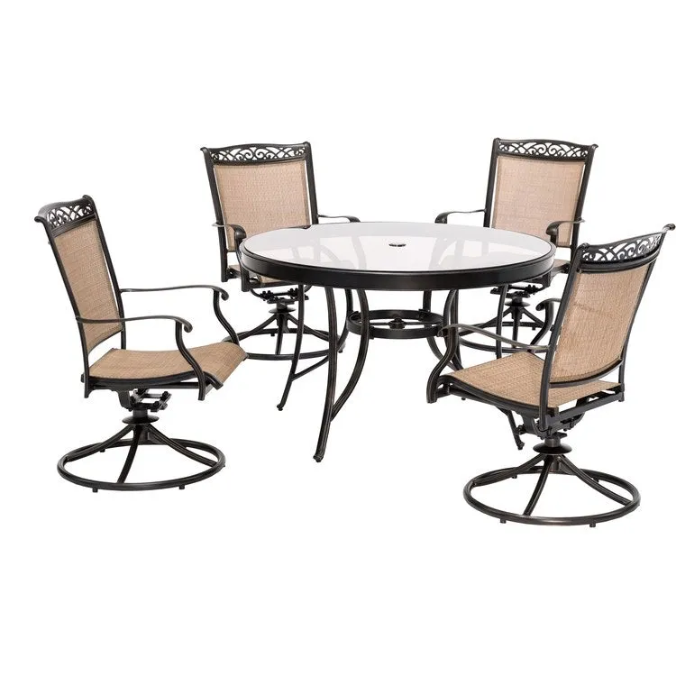 Fontana Five-Piece Dining Set
