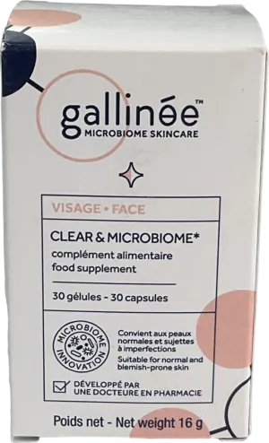 Gallinée Clear   Microbiome Food Supplement 16g