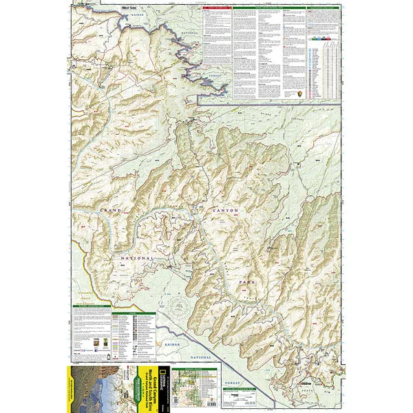 Grand Canyon National Park Map