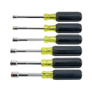 Klein 635-6  -  6pc Heavy-Duty Nut Driver Set