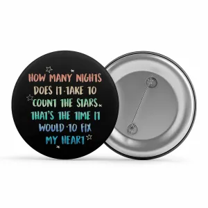One Direction Badge - Infinity