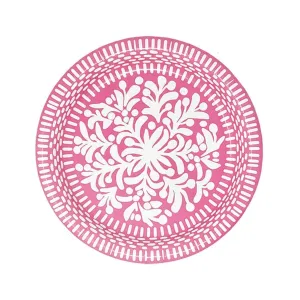 Pink Heavy Duty Paper Plate (10")
