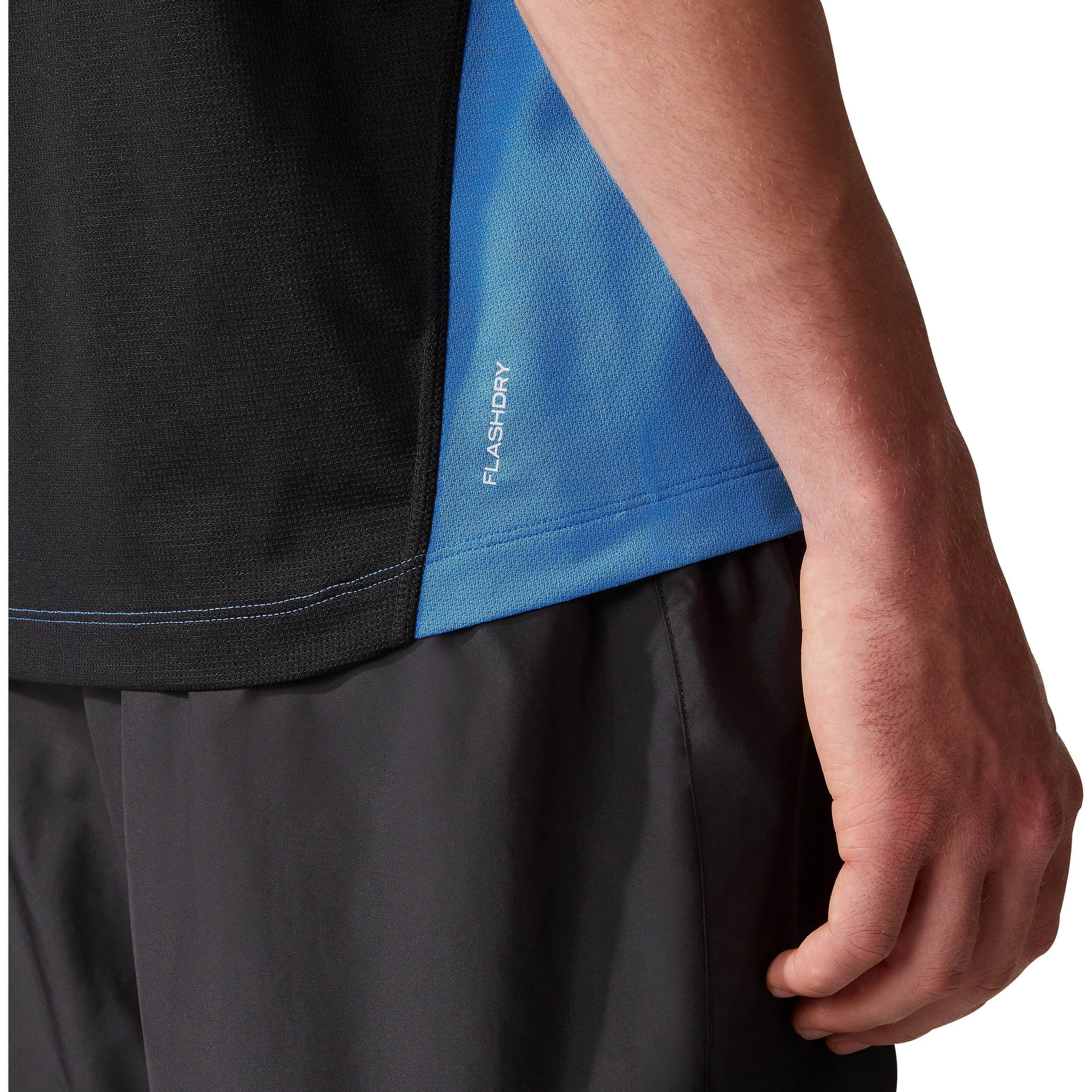 The North Face Lightbright Short Sleeve Mens Running Top - Blue