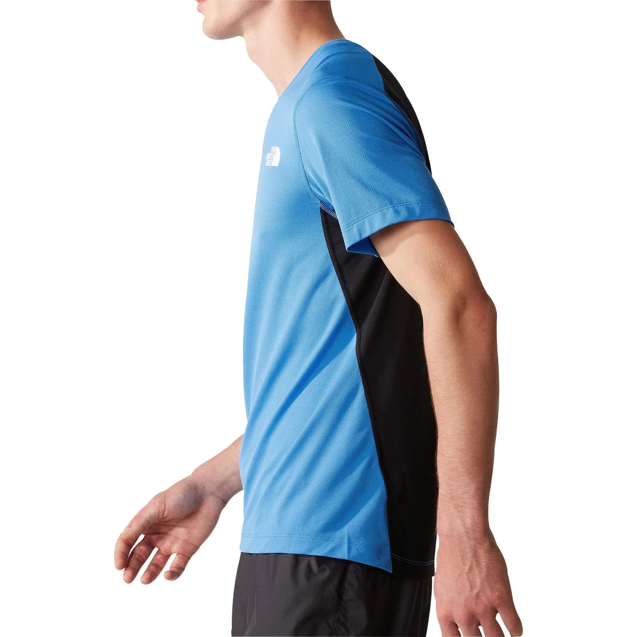 The North Face Lightbright Short Sleeve Mens Running Top - Blue