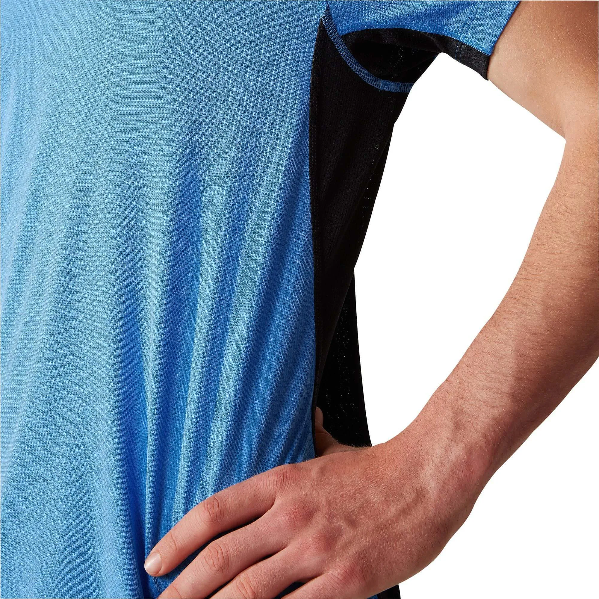 The North Face Lightbright Short Sleeve Mens Running Top - Blue