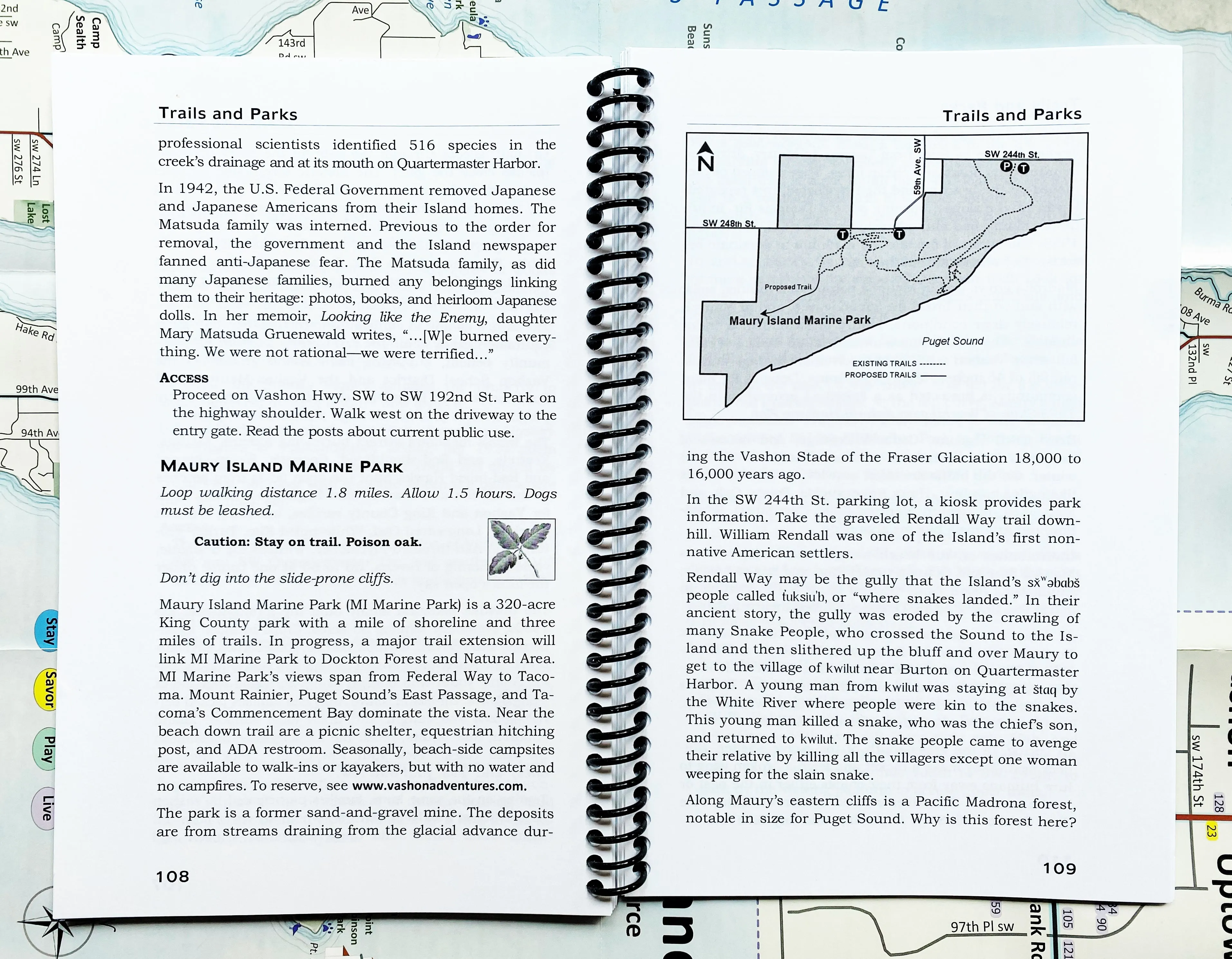 Walks, Trails, and Parks on Vashon Island 6th Edition