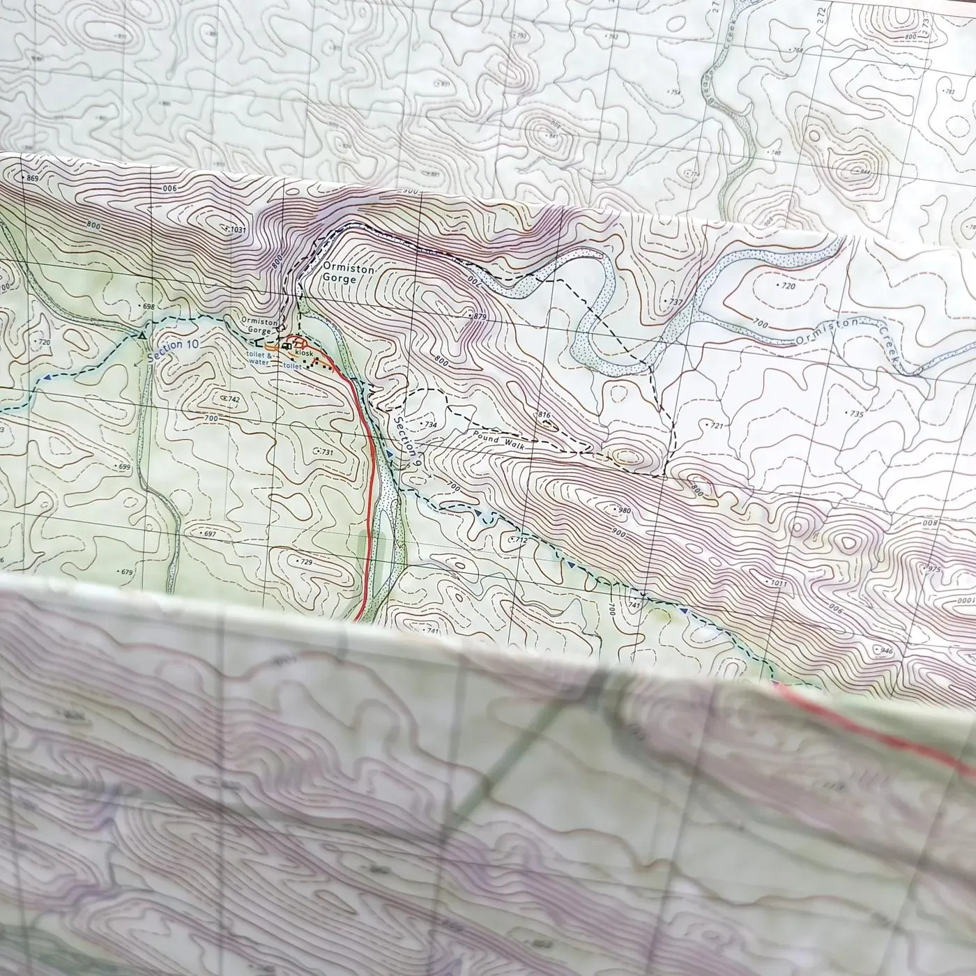 West MacDonnell Ranges and Larapinta Trail Map Kit