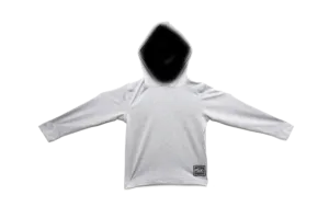 Youth Solar Stretch® Performance L/S Hoody | Grey